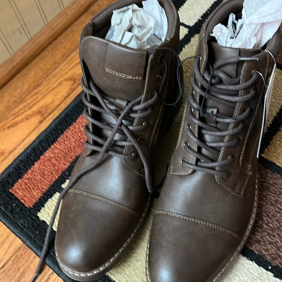 Men Chaps Boots leather New Size 12 - Picture 1 of 1